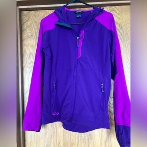 Outdoor Research softshell stretch Ferrosi jacket, M, purple